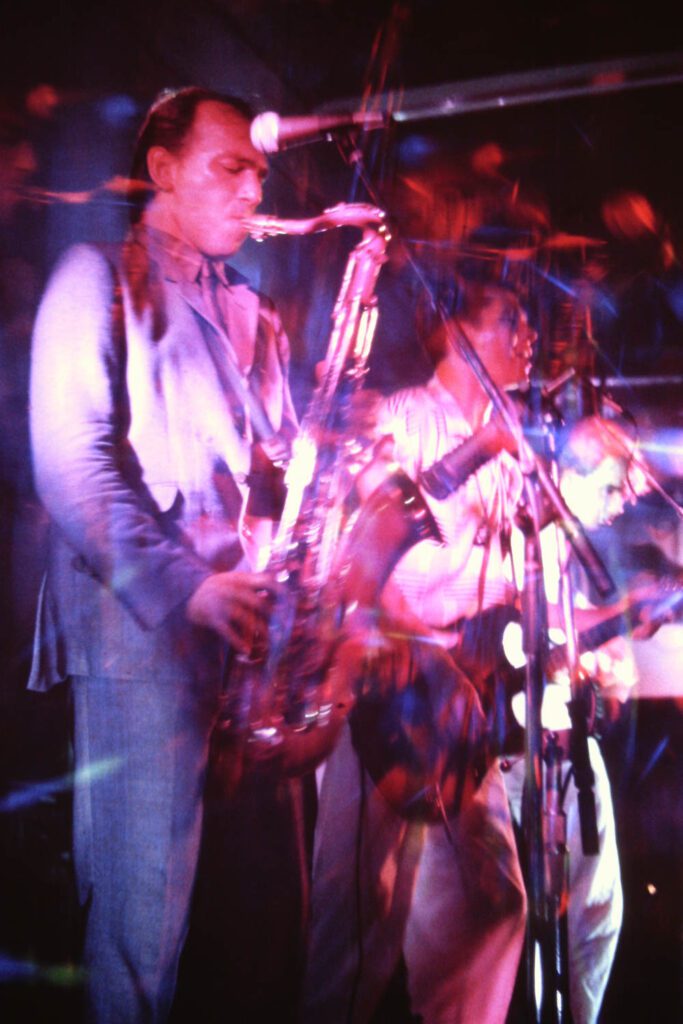 Joe Camileri, Iva Davies and Icehouse 1984 © Mark Anning photo