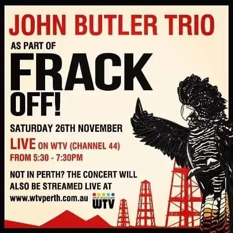 John Butler concert poster