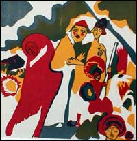 "Allerheiligen/ All Saints Day" by Wassily Kandinsky