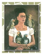 Me and My Parrots, Frida Kahlo, 1941