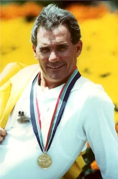 Rob Parrella won the singles Gold