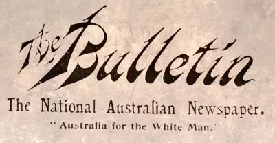 The Bulletin 1884 masthead Australia for the White Man