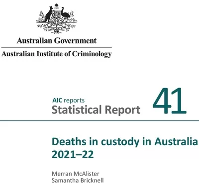 Aboriginal deaths in custody report