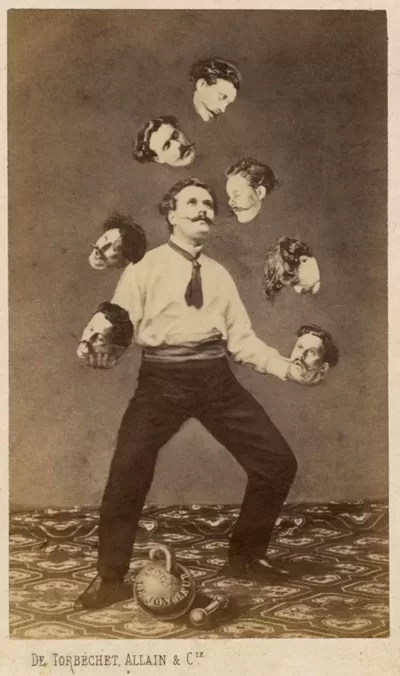 Man Juggling His Own Head, Unknown artist