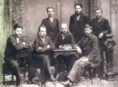 Meeting in St. Petersburg in February 1897 with Lenin