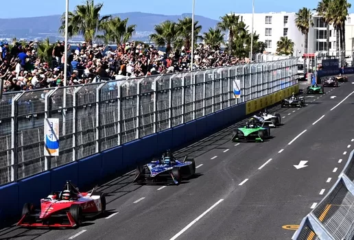 Formula E World Championship race in South Africa