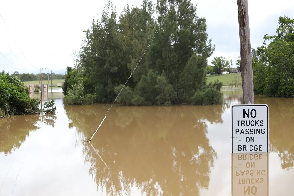 Wingham CBD flood, March 20 2021