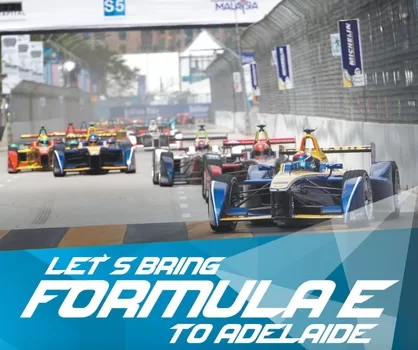 Let's Bring Formula E to Adelaide