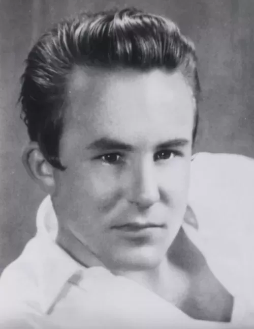 Johnny O'Keefe in his early twenties