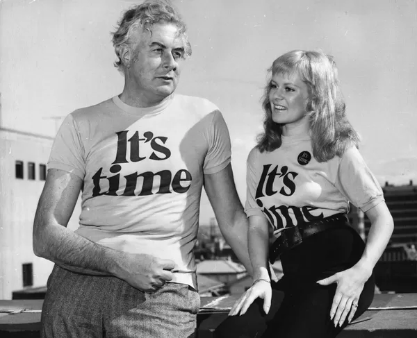 Gough Whitlam and Little Pattie