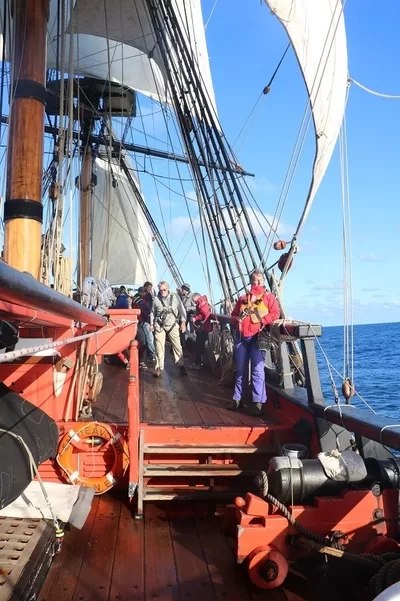 Aboard HMB Endeavour © 2019 Mark Anning photos