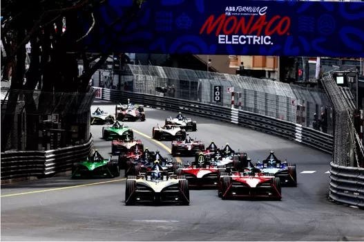 Monaco 2023 Formula E-prix race