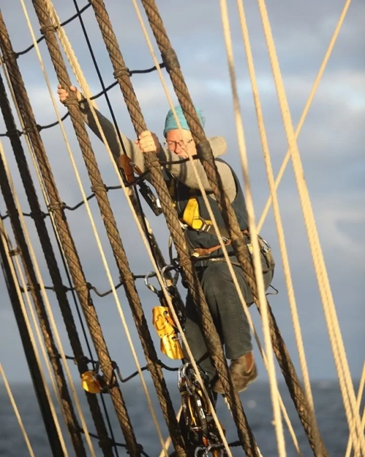 HMB Endeavour under sail © 2019 Mark Anning photo. All Rights Reserved.