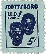 International Labor Defense fund raised for the legal defence by selling stamps in 1933