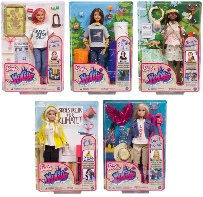 MyCelia EcoWarrior Barbie dolls