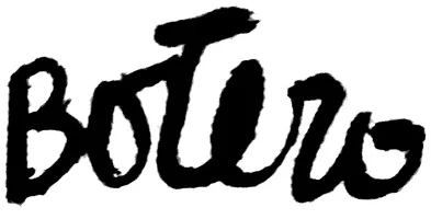 Fernando Botero Signature