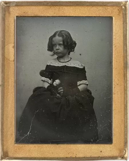 George B. Goodman, 'Sarah Ann Lawson', May 1845. Bathurst, ninth-plate, Wharton-cased daguerreotype. Mitchell Library, State Library of New South Wales, Sydney, MIN 142