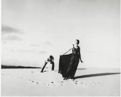 Fashion shoot, Cronulla, Sydney, 1937 by Olive Cotton