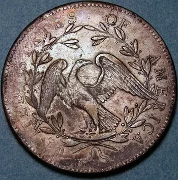 1794 Flowing Hair Dollar reverse