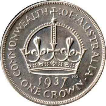 1937 Australian Crown