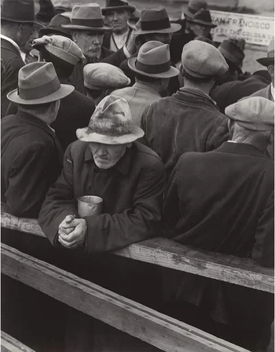 Dorothea Lange, White Angel Breadline, San Francisco, California, 1933