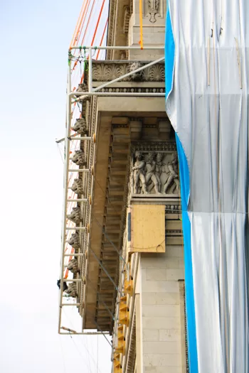 Christo's L'Arc de Triomphe, Wrapped