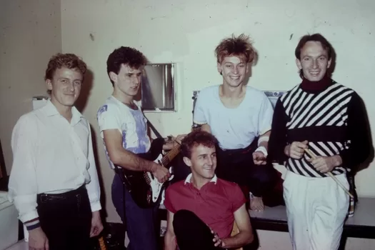 The band Machinations © Mark Anning photo circa 1984-2023