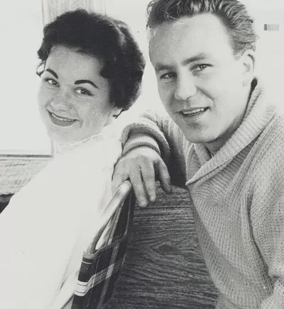 Johnny O'Keefe and his first wife