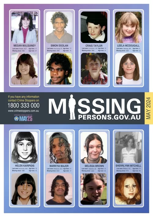 Missing Children 2024 poster