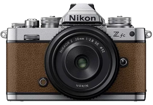 Nikon Z fc camera walnut brown