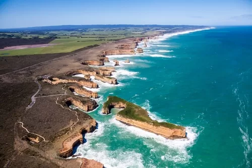 Mutton Bird Island aerial photo