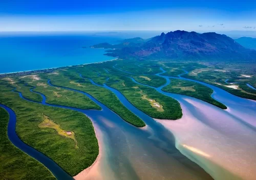 Hinchinbrook Island aerial photo