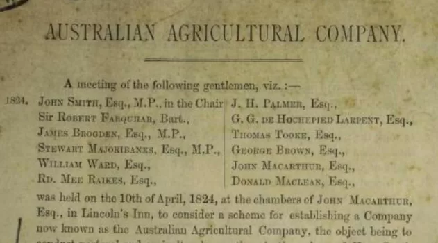 Australian Agricultural Company