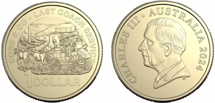 Cobb & Co Coin - Royal Australian Mint