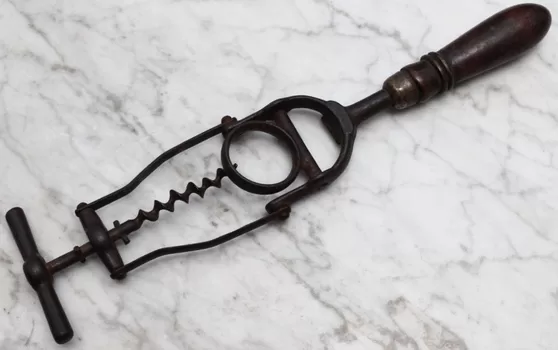 Early 20th century lever corkscrew sold for £5,200 GBP