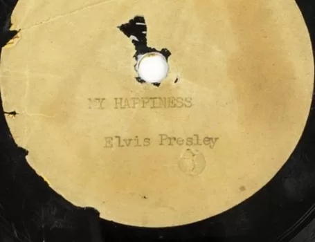 Elvis Presley copy of his first recording