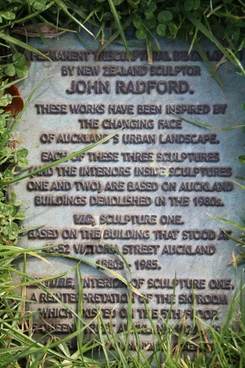 John Radford sculptor in Auckland, New Zealand