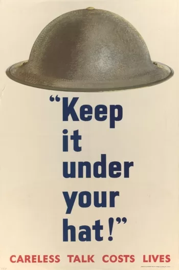 "Keep It Under Your Hat!"