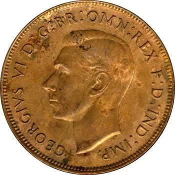 1938 Australian Penny Obverse