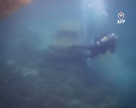 Australian Federal Police underwater forensic