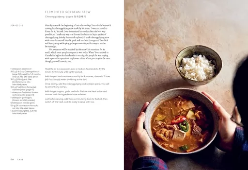 Chae's recipes for Fermented Soybean Stew