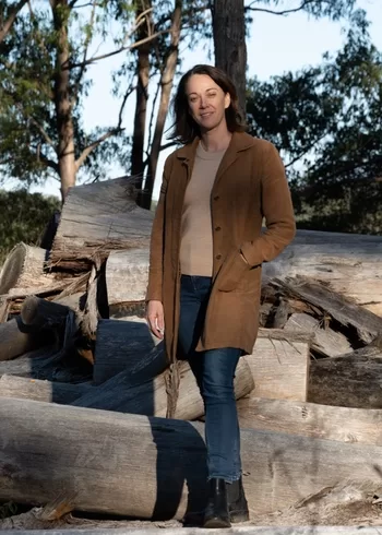 Dr Sophie Scamps in Bulga Forest