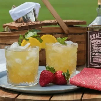 Whiskey Smash cocktail