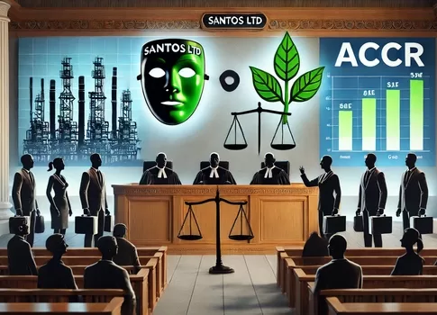 Australasian Centre for Corporate Responsibility are suing Santos.