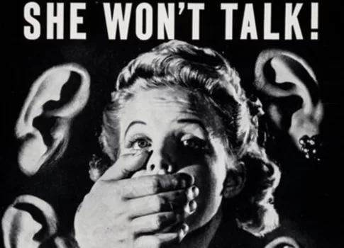 She Won't Talk! Will You?