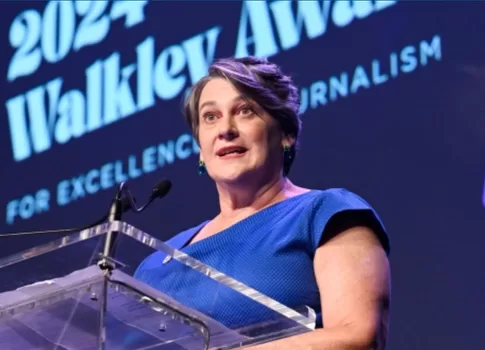 MEAA Media Federal President Karen Percy to the 69th Walkley Awards for Excellence in Journalism in Sydney on November 19, 2024