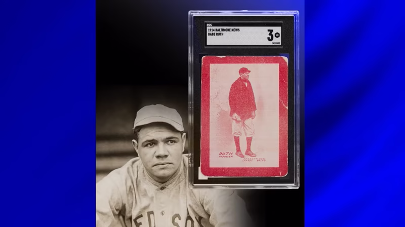 Babe Ruth Baseball Card Sells for Over $4 Million