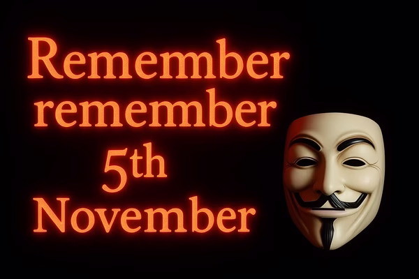 🔥 Why do we Remember Remember the 5th of November?